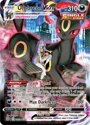 Brilliant Stars Umbreon VMAX Pokémon card
